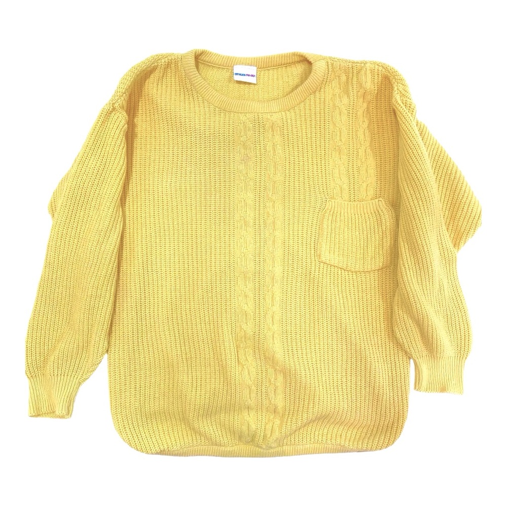 Cable Knit Oversized Sweater